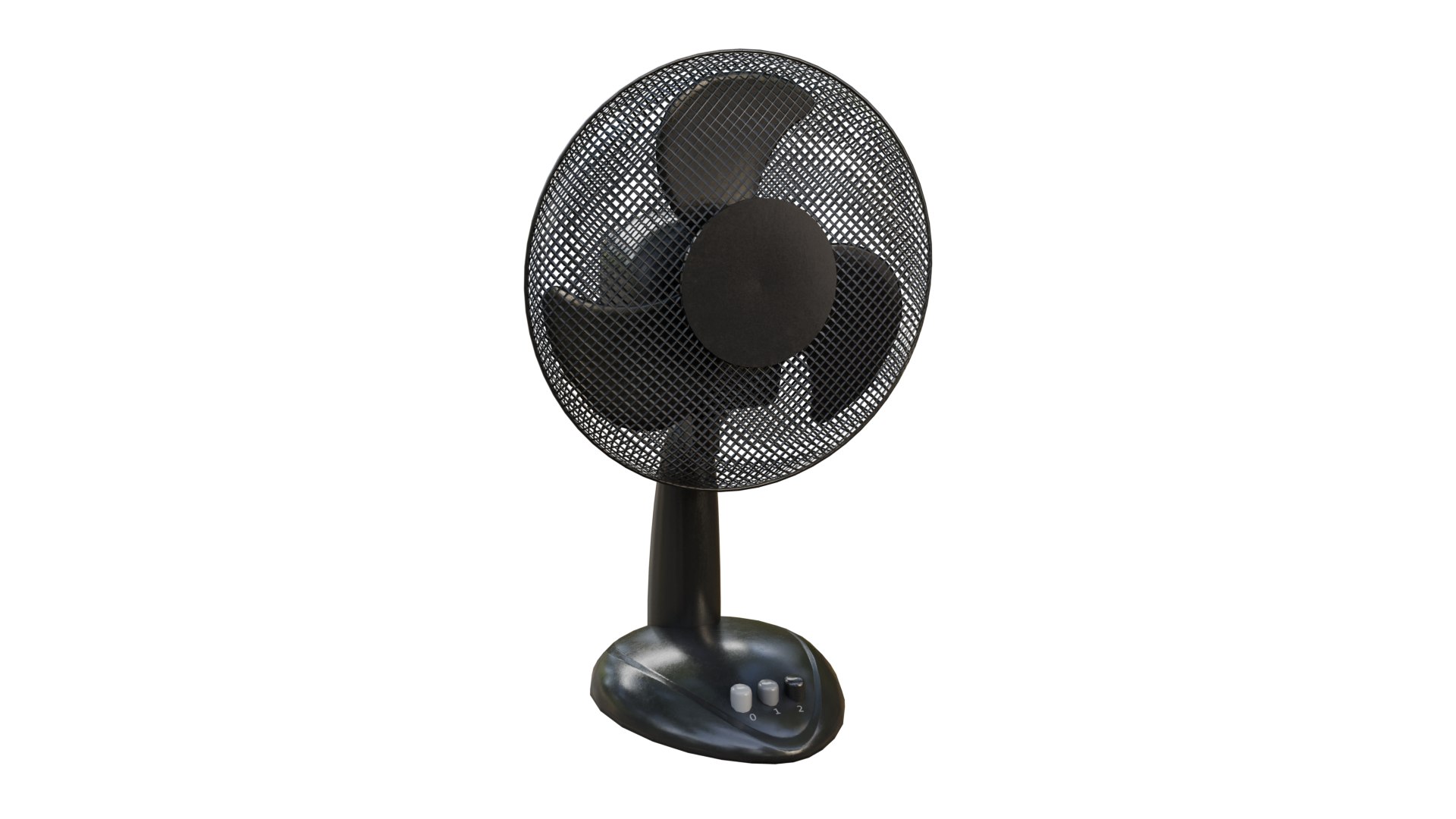 Simple Fan Model - TurboSquid 2527075