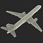 Boeing 757-200 United Airlines Rigged Modèle 3D