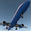 Boeing 757-200 United Airlines Rigged Modèle 3D