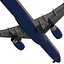 Boeing 757-200 United Airlines Rigged Modèle 3D