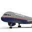 Boeing 757-200 United Airlines Rigged Modèle 3D