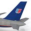 Boeing 757-200 United Airlines Rigged Modèle 3D