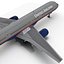 Boeing 757-200 United Airlines Rigged Modèle 3D
