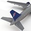 Boeing 757-200 United Airlines Rigged Modèle 3D