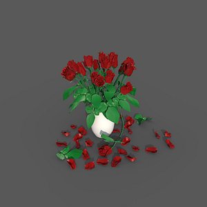 Roses in the vase