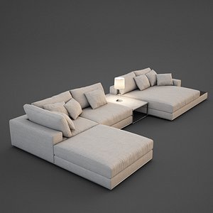 realistic sofa 3d max