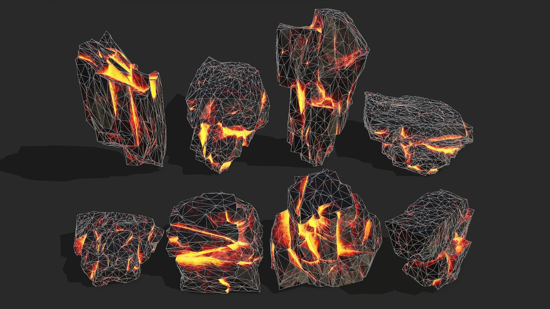 Lava Rocks 17 Model - TurboSquid 2048266