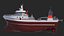 trawler fishing vessel trawls 3D model