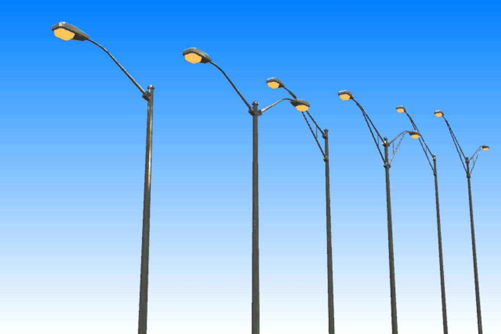 3d Model Street Lights
