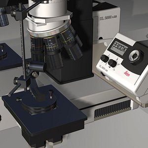 3d max comparison microscope scope