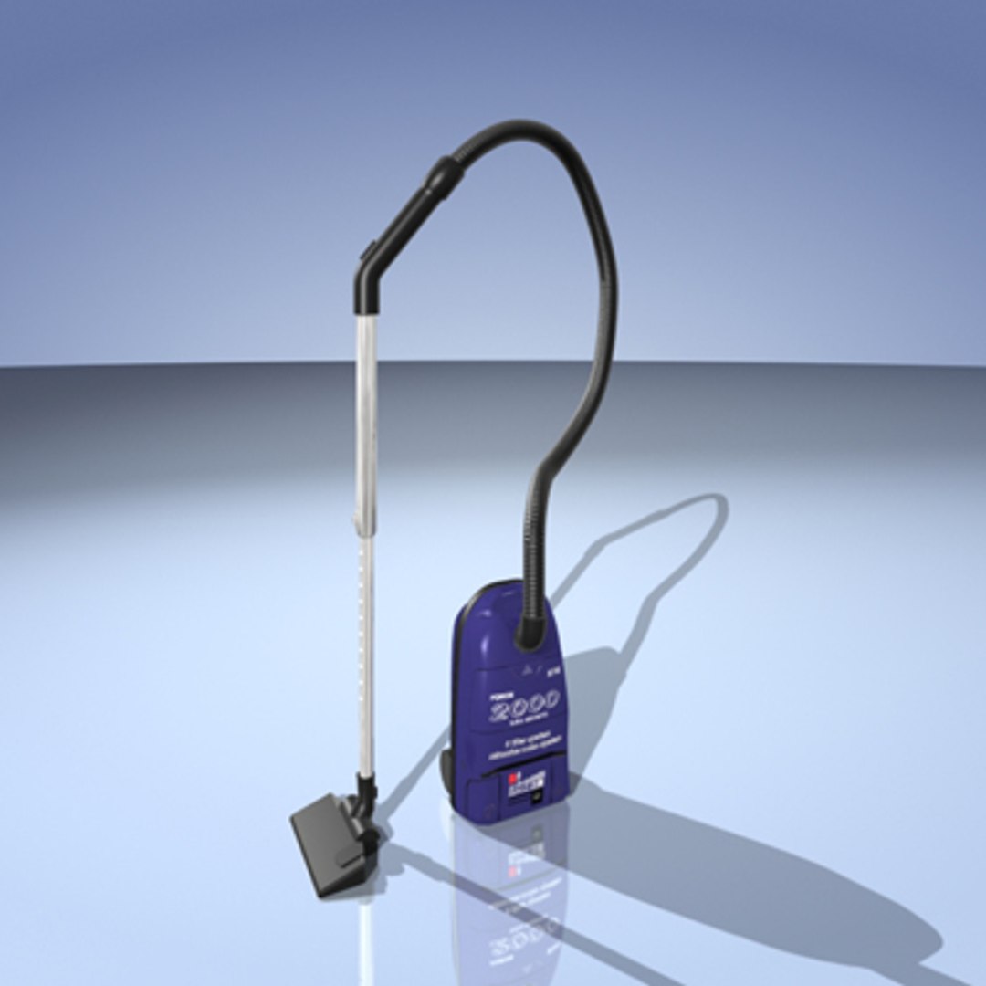 3d Model Of Vacuum Cleaner