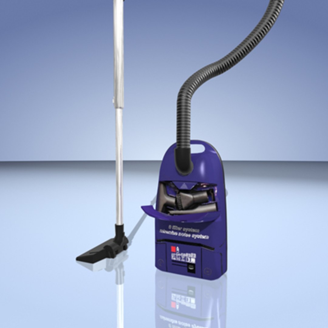 3d Model Of Vacuum Cleaner