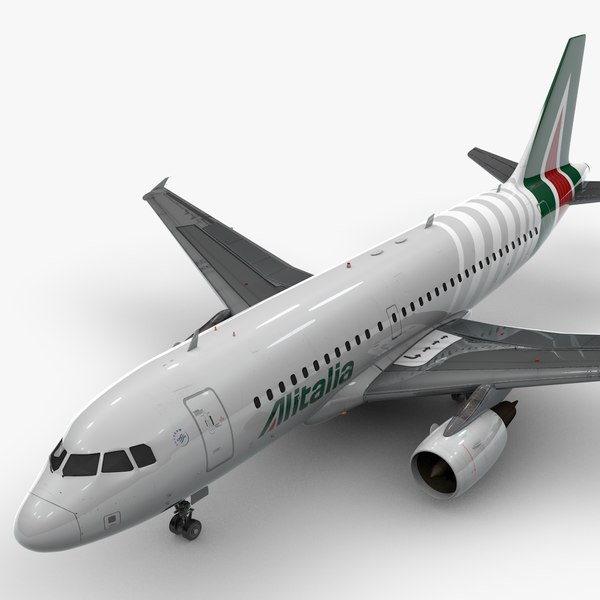 3D model AirbusA319-100ALITALIAL1400