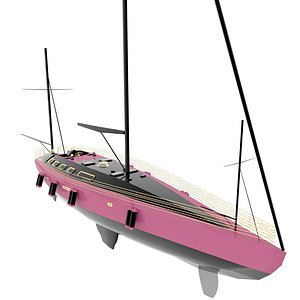 3D Luxury Yacht model