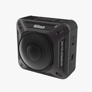 nikon keymission 360 3d model
