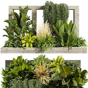 3D model plant vol 847 - garden - Landscape Design - backyard