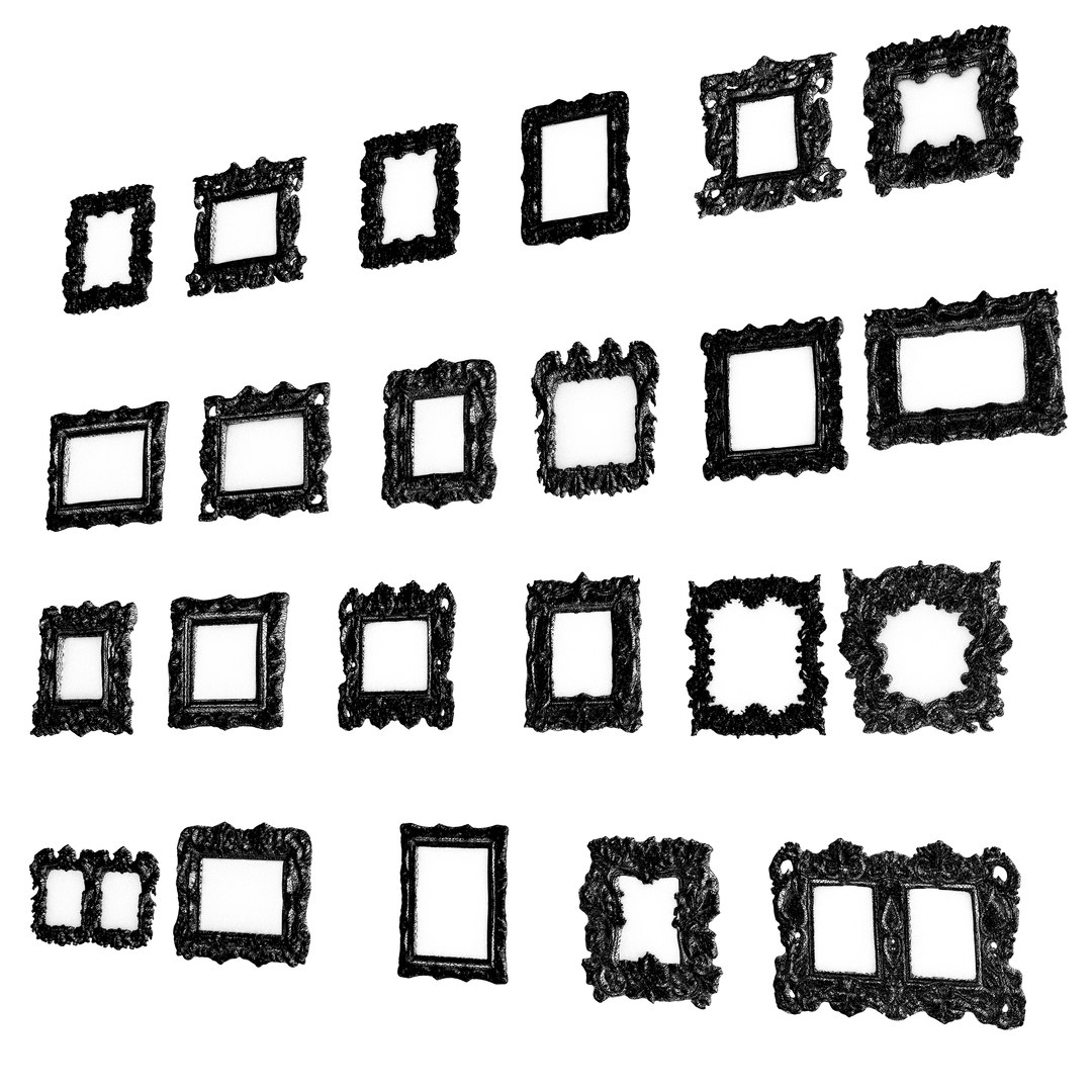 Painting Frames 3D TurboSquid 1998585