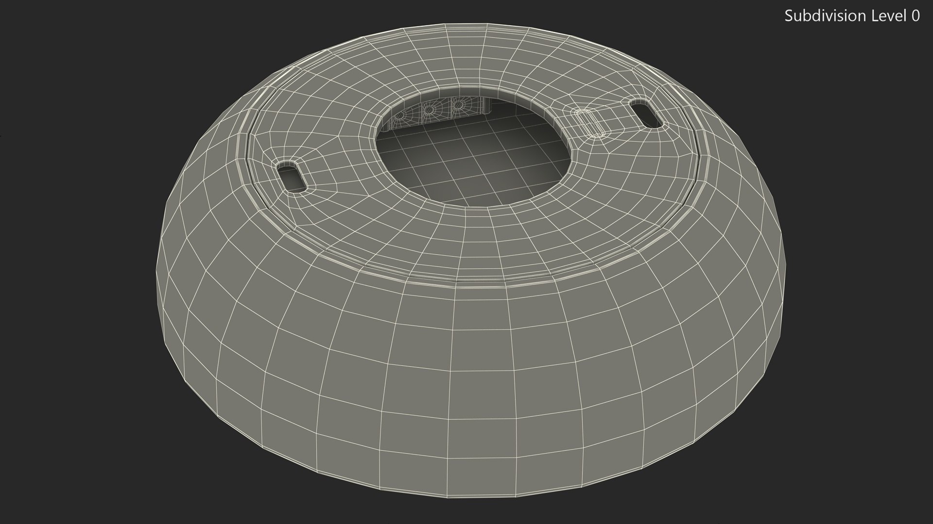 Google Nest Thermostat White 3D Model TurboSquid 2119187