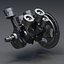 piston engine 3d model