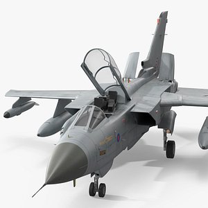 Panavia Tornado GR4 Strike Aircraft 3D model