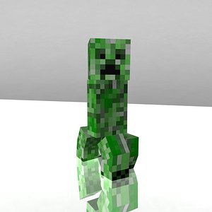 Minecraft Creeper Modelo 3D - TurboSquid 1640161