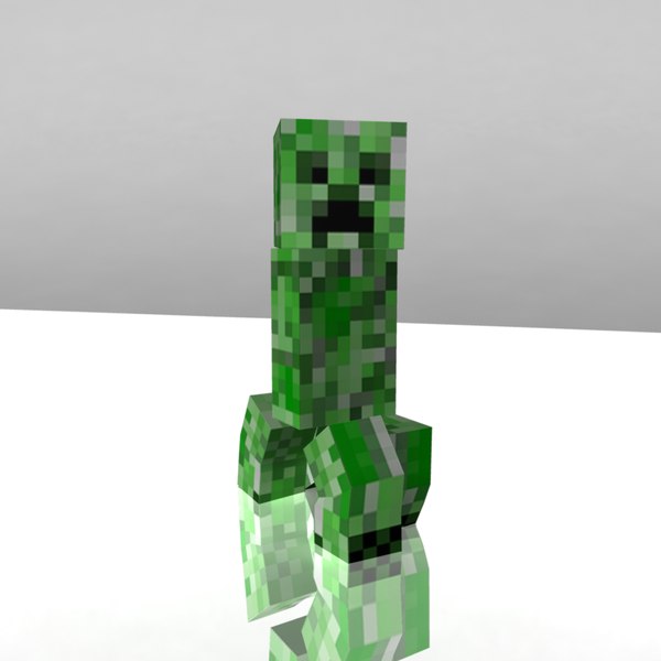 Creeper do minecraft na vida real