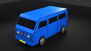 3D model van vehicle car