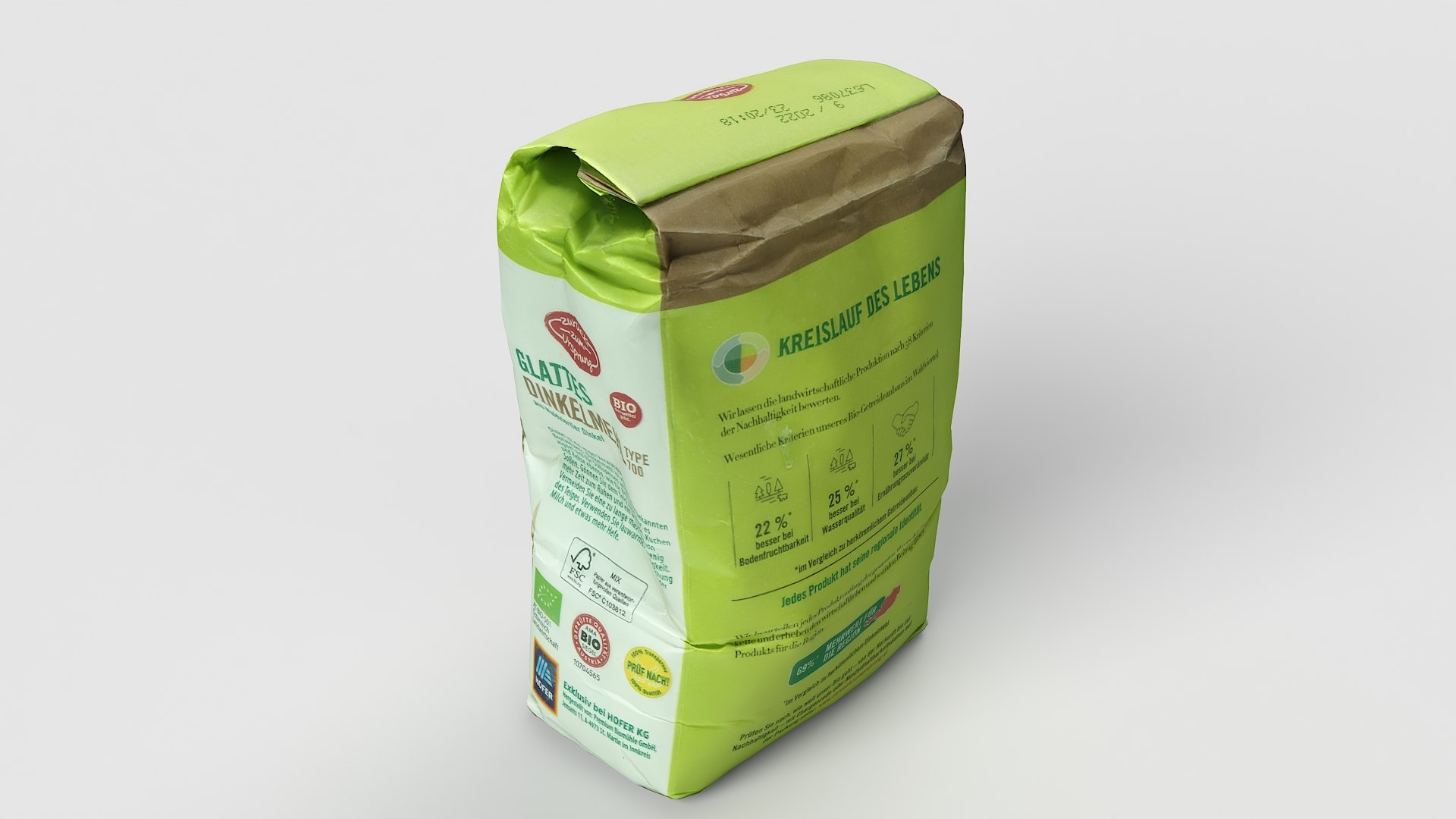 3D Packaging 30 Flour Model - TurboSquid 1803283