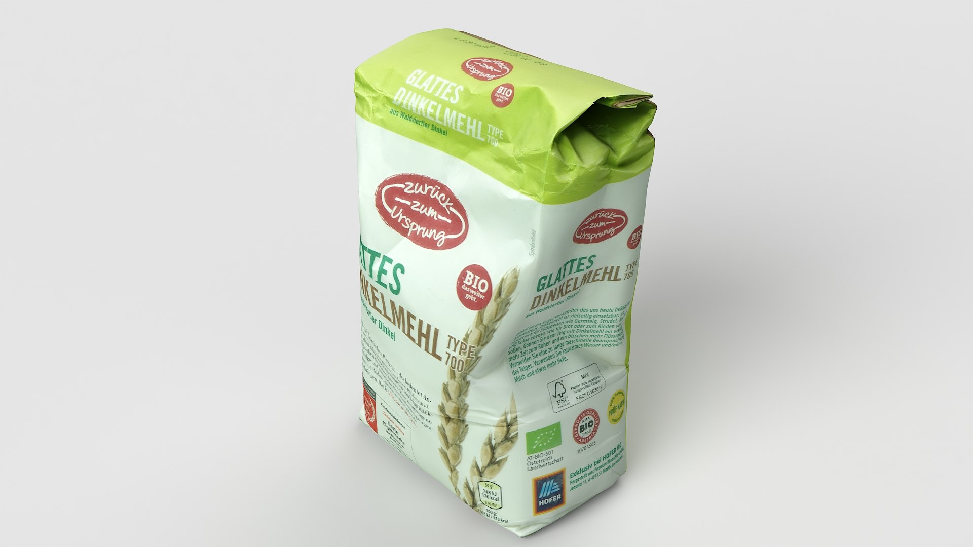 3D Packaging 30 Flour Model - TurboSquid 1803283