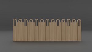 wall side pattern 3D model