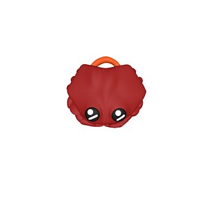 3D Tiny crab Click-Clack - cute keychain 3D print model