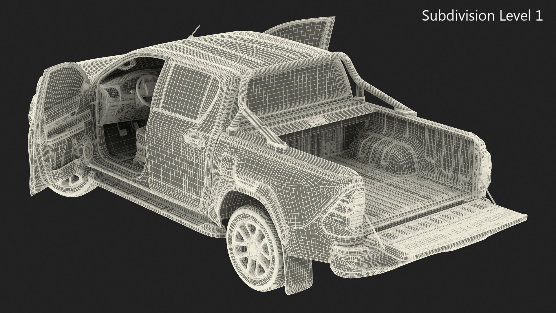 Toyota Hilux 2022 Rigged 3D model https://p.turbosquid.com/ts-thumb/Pb/KRWqUa/EX/toyotahilux2022riggedvray3dmodel044/jpg/1660636120/1920x1080/fit_q87/3c70e05dd089e8b9da3687450b9c9823ae580dbc/toyotahilux2022riggedvray3dmodel044.jpg