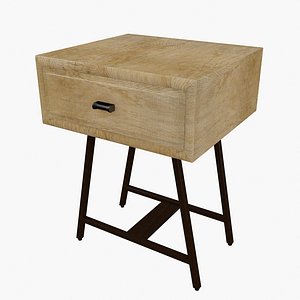 3d loaf campaign table design model
