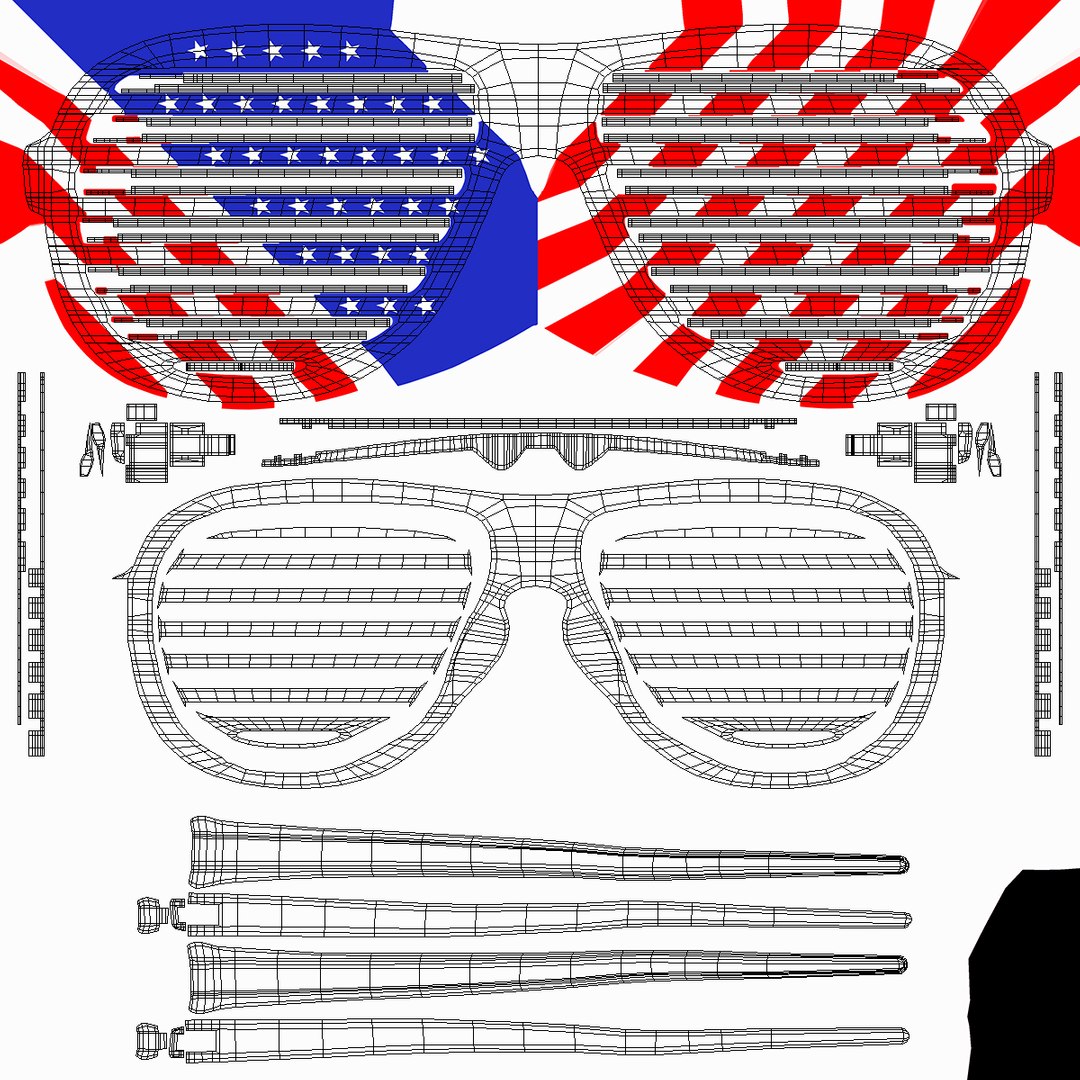 american flag shutter sunglasses 3D model https://p.turbosquid.com/ts-thumb/Pb/QRONmh/MKzzlGyx/americanflagshuttersunglassesc4dmodel008/jpg/1581987912/1920x1080/fit_q87/5eb5c9a5fcdc8f77cc28d294ef1499e90998a282/americanflagshuttersunglassesc4dmodel008.jpg
