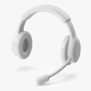 Support Operator Headphones 3DIcon model