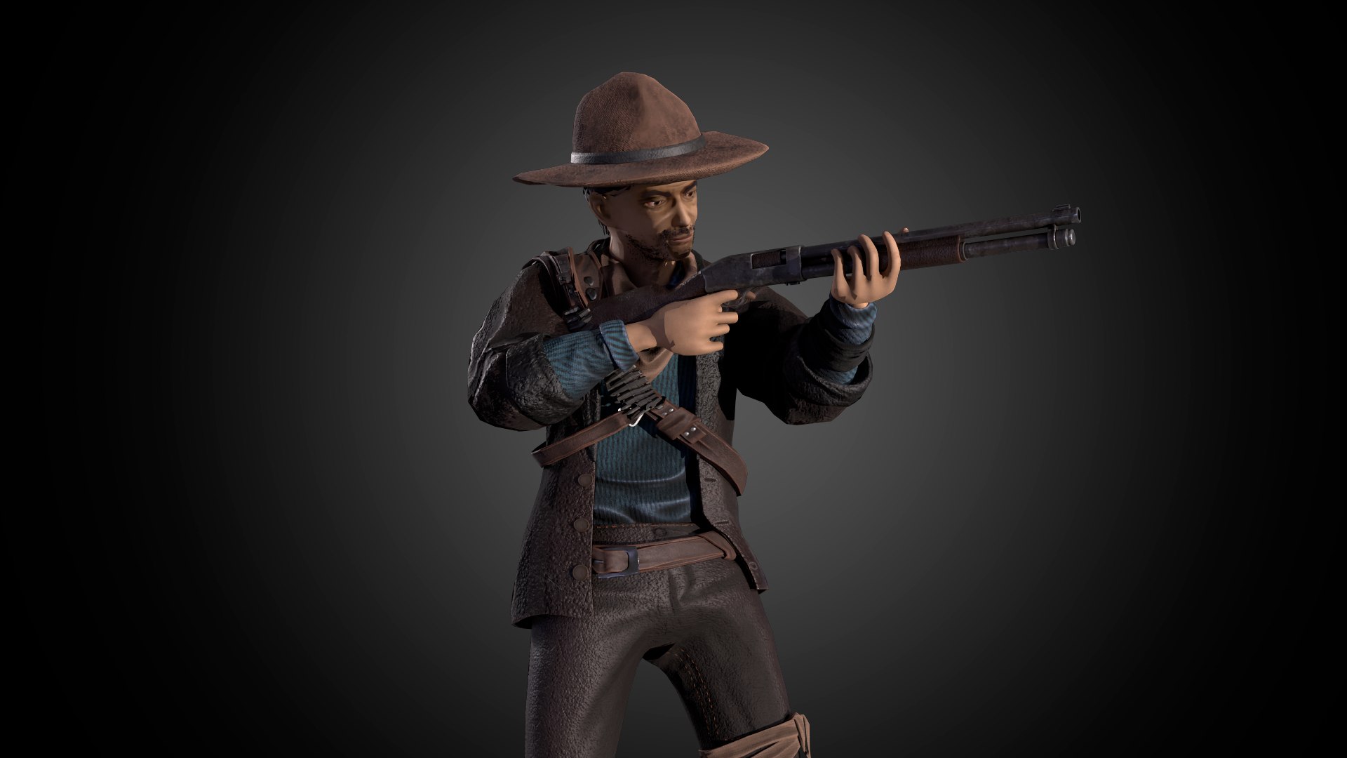 Ranger Cowboy 3D Model - TurboSquid 2415875