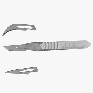 multi blade scalpel 3D model