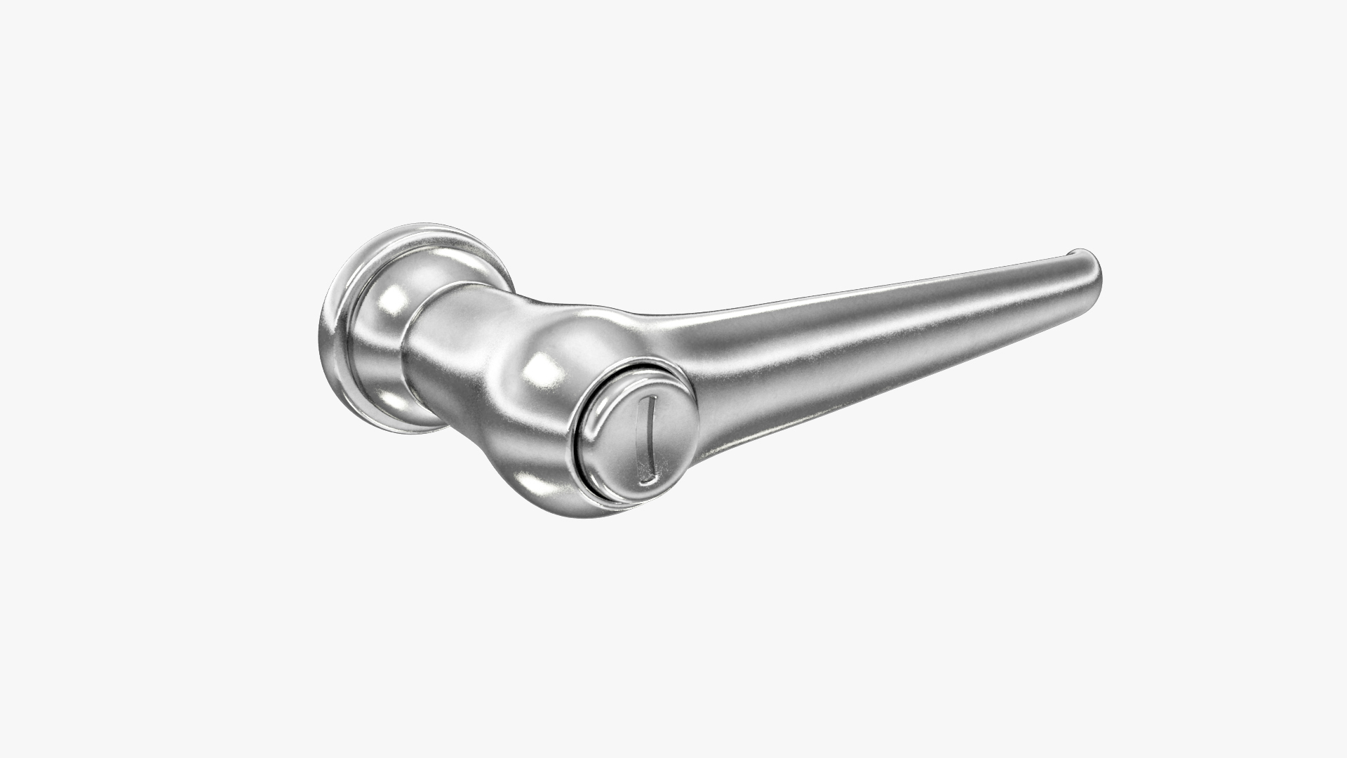 3D Retro Car Door Handle V1 model TurboSquid 2032445