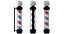 Barber Shop Pole Black