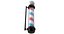 Barber Shop Pole Black