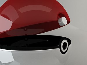 pokemon pokeball 3d model