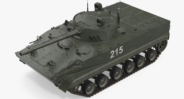 Veículo Blindado Russo BMP-3 Verde Modelo 3D - TurboSquid 1141924