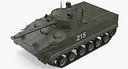 Russian Armored Vehicle BMP-3 Green