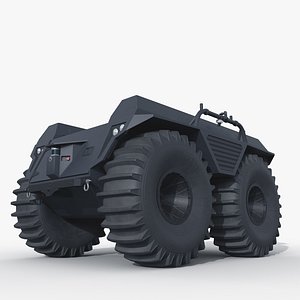 3D model Mission Master XT  A-UGV