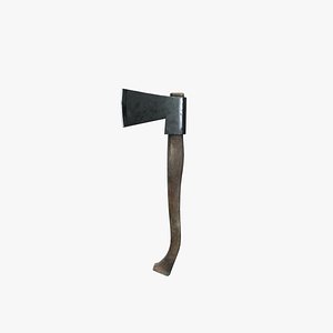 3D Medieval Axe 02