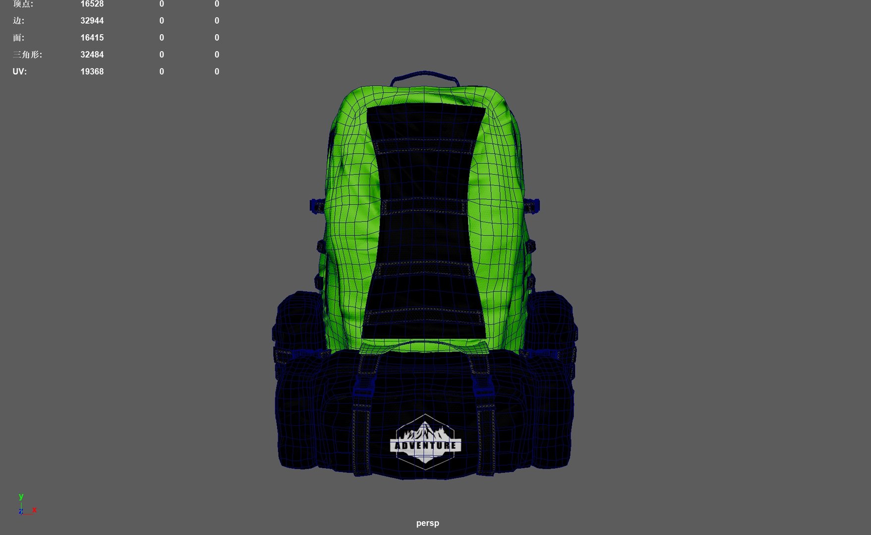 Backpack Model - TurboSquid 2232599