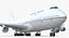 Boeing 747-300 Generic Rigged 3D Model