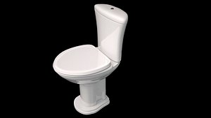 toilet 3d 3ds