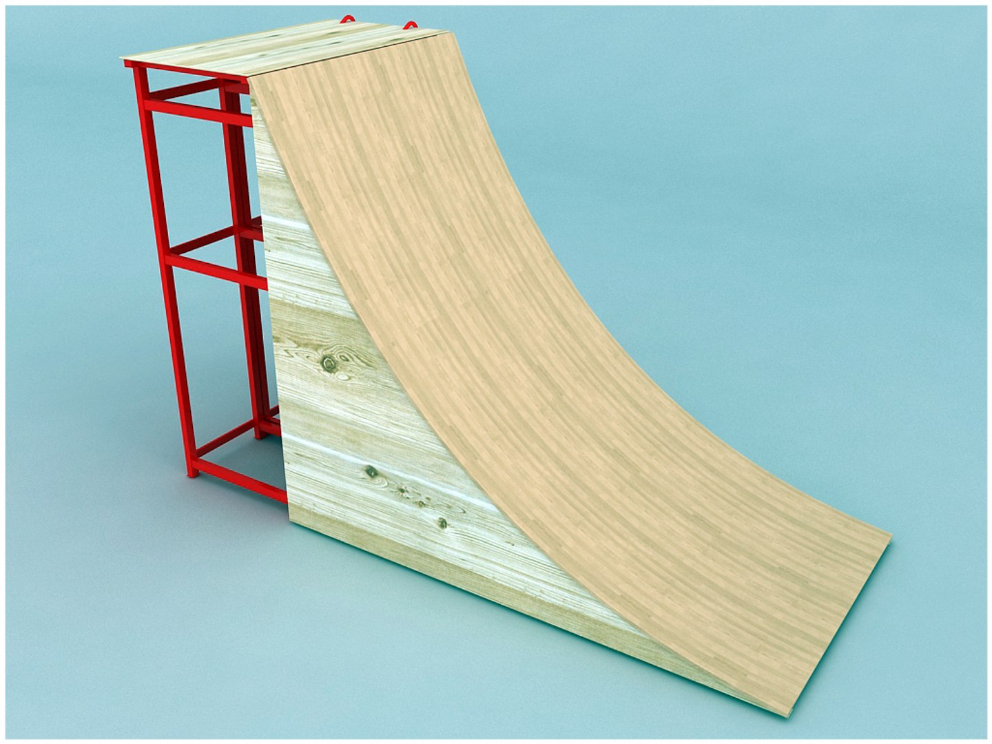 3ds Max Skate Ramps - Half