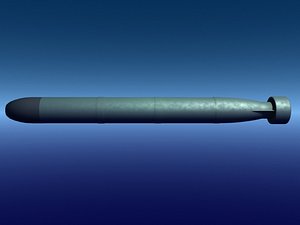 mk-48 torpedo 3d 3ds